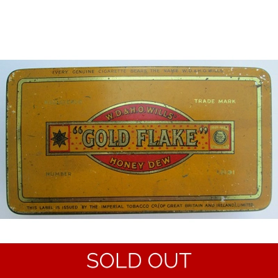 Gold Flake Honeydew Cigarette Tin